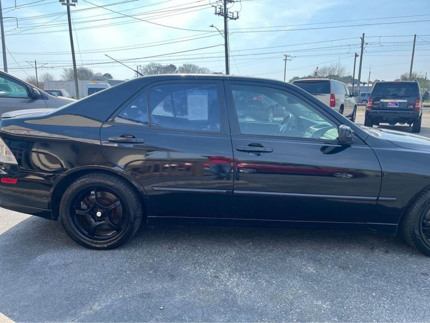 2002 Black /Black Lexus IS 300 (JTHBD192220) with an 2JZ Inline 6 engine, Automatic 5 Speed transmission, located at 5700 Curlew Drive, Norfolk, VA, 23502, (757) 455-6330, 36.841885, -76.209412 - -2002 Lexus IS300 142k -Clear coat faded/peeling on hood and roof -Interior is in excellent condition -No rips or tears in leather -Runs and drives great -Mostly stock besides exhaust tip and wheels -Exhaust is quiet as factory -New state inspection -Ready for a new owner -VADLR - Photo#4